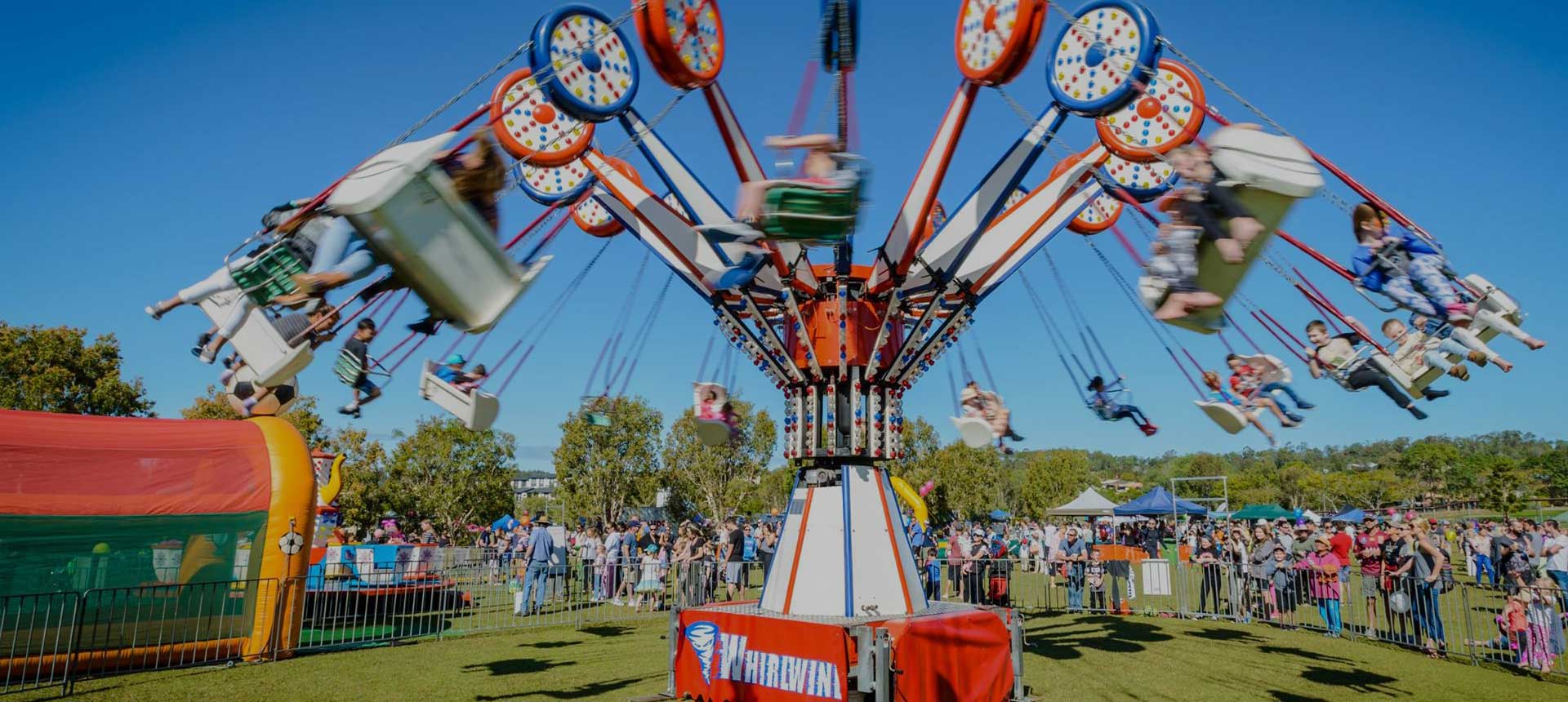 Jubilee Entertainment Whirlwind Ride for hire Brisbane
