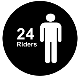 Ride Capacity 24